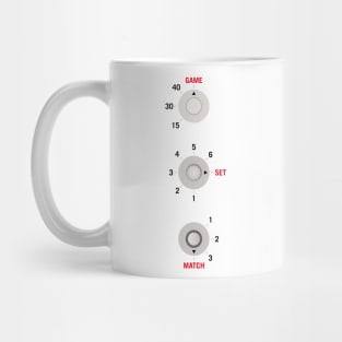 Tennis knobs Mug